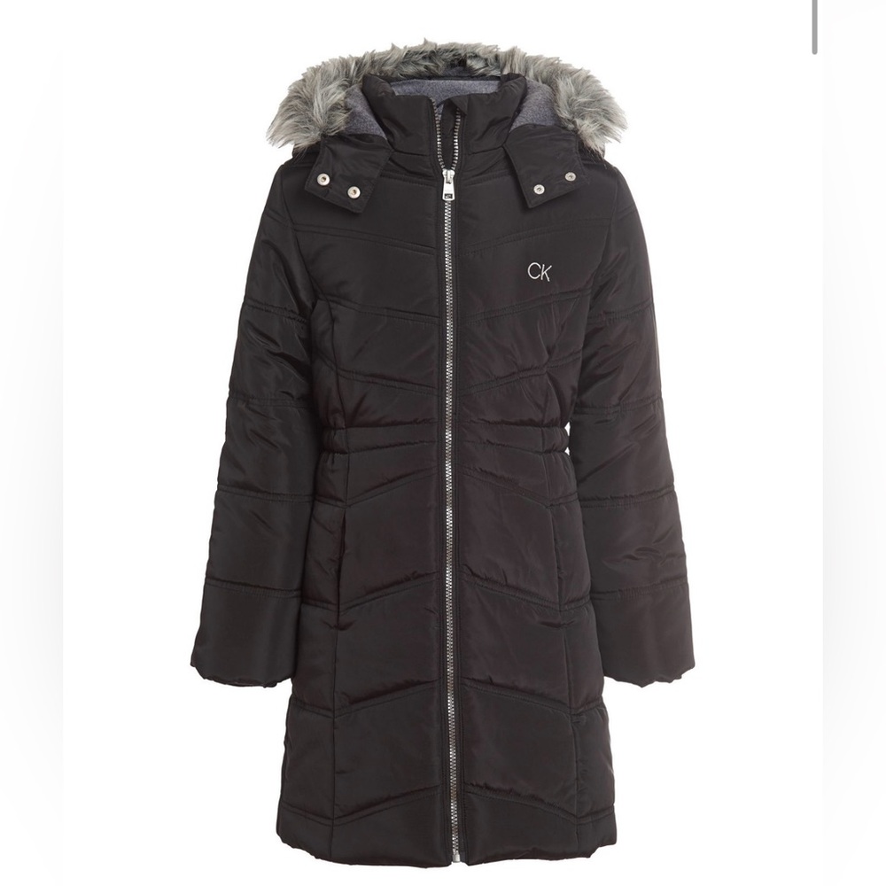 Calvin Klein Toddler/Little Girls Aerial Jacket
